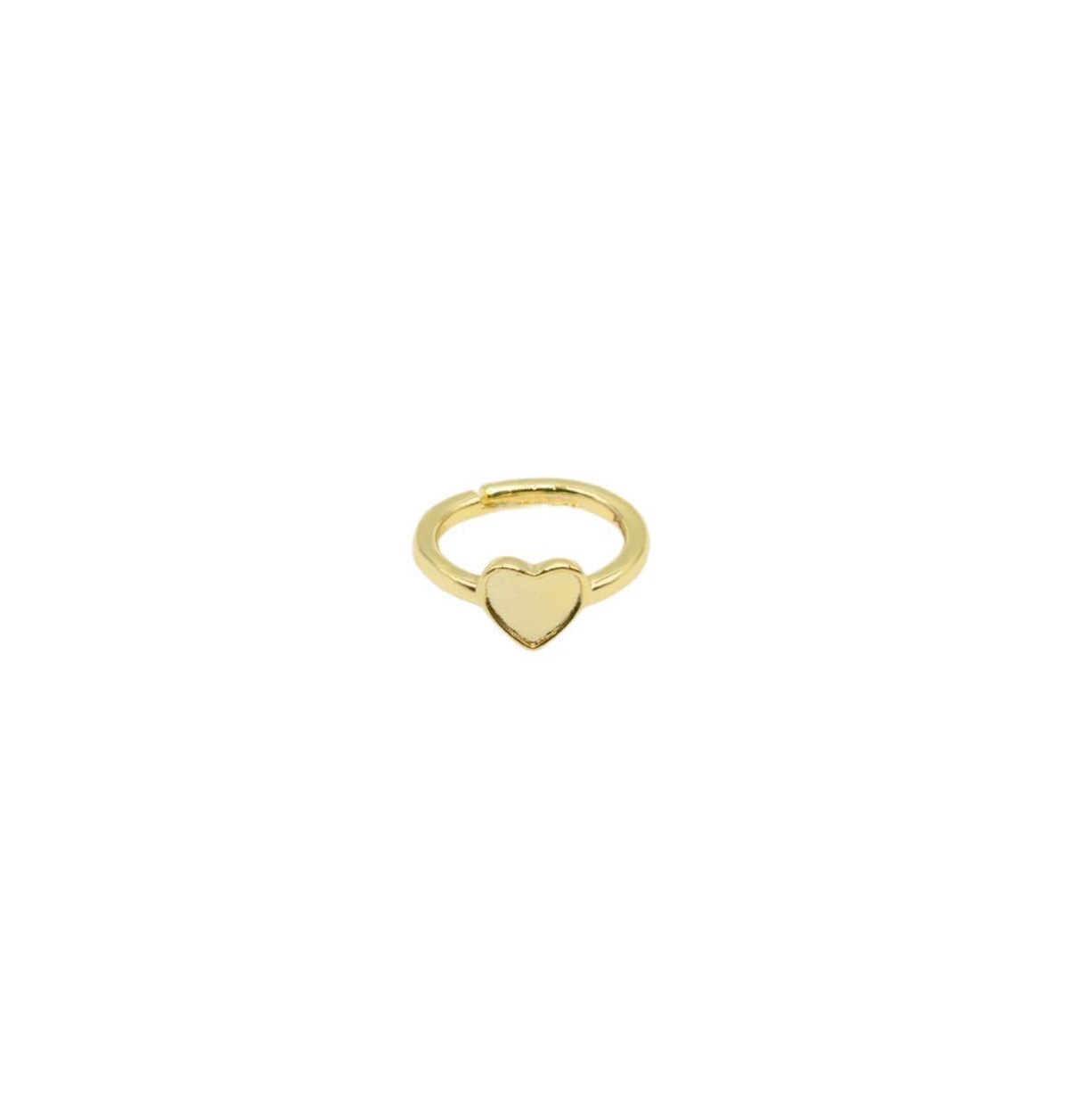 Gold Heart Ring