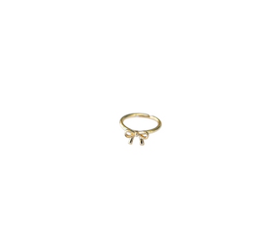 Gold Bow Ring