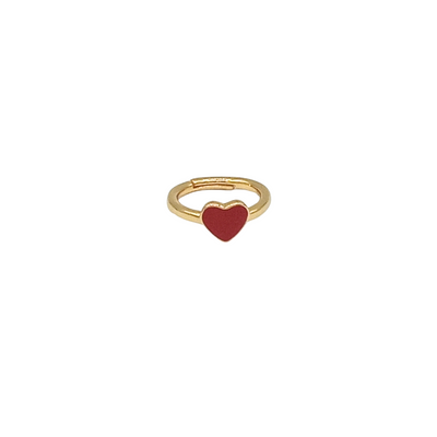 Red Heart Ring