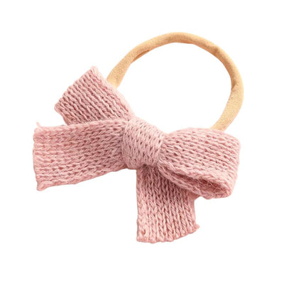 Mauve Bow Headband