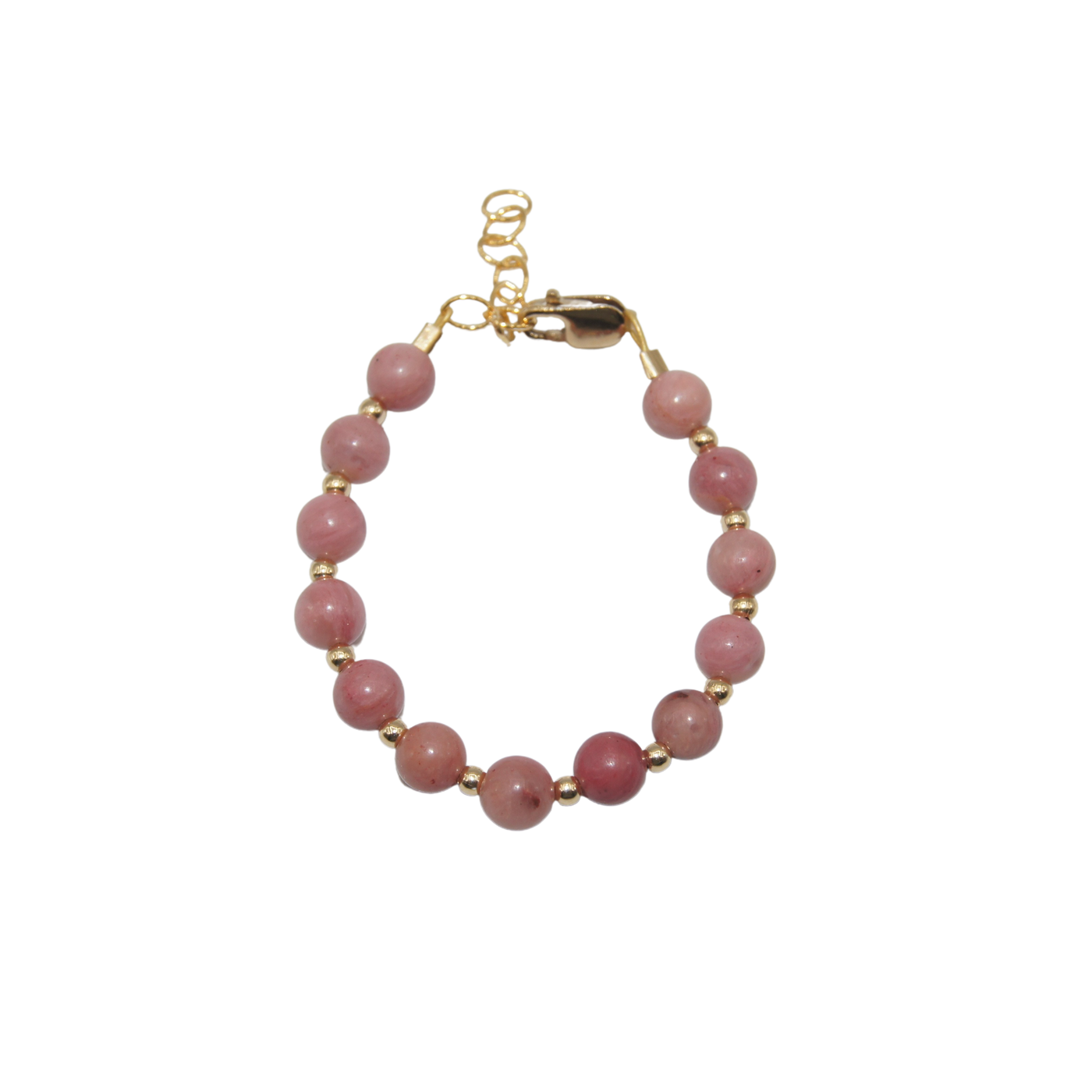 #G162- Mauve and Gold Bracelet