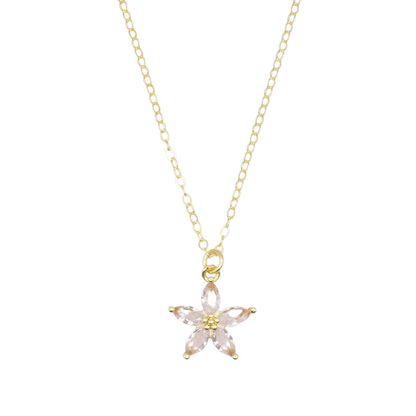 Dainty Flower Necklace